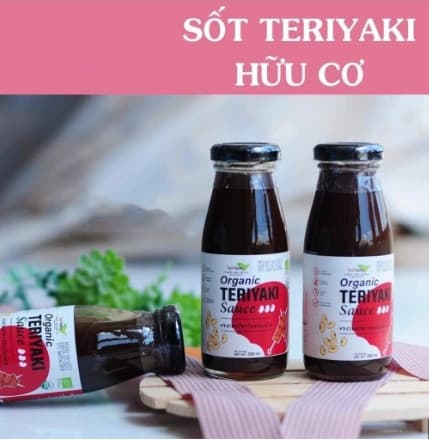 Sốt Teriyaki hữu cơ 200ml Lumlum