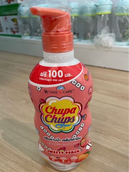 Sữa tắm Chupa chup 550ml - hương đào