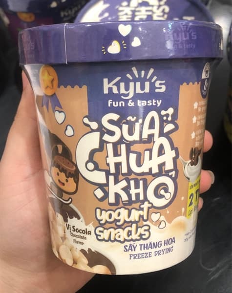 Sữa chua khô sấy thăng hoa 20g - Socola