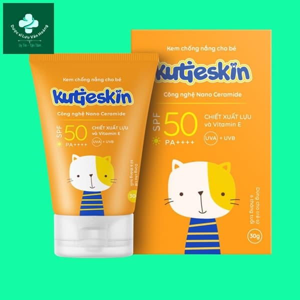 Kutieskin Chống nắng cho bé 30g SPF 50 PA++++