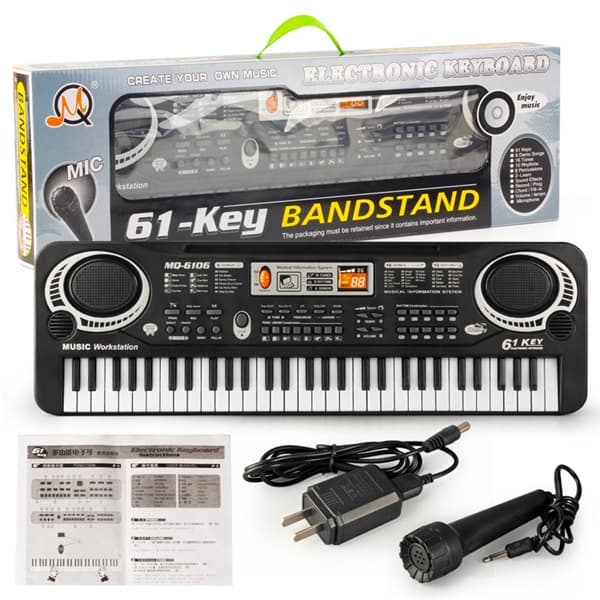 ĐÀN ORGAN ĐIỆN 61 PHÍM + 1 MICRO +1C FM RADIO MQ -011FM