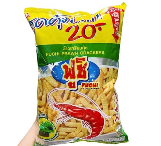 Snack Tôm Fuchi Thái Lan Vị Rong Biển 96g