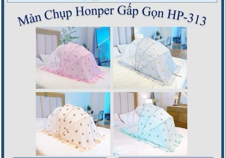Honper - Màn chụp gấp gọn - Đủ Màu