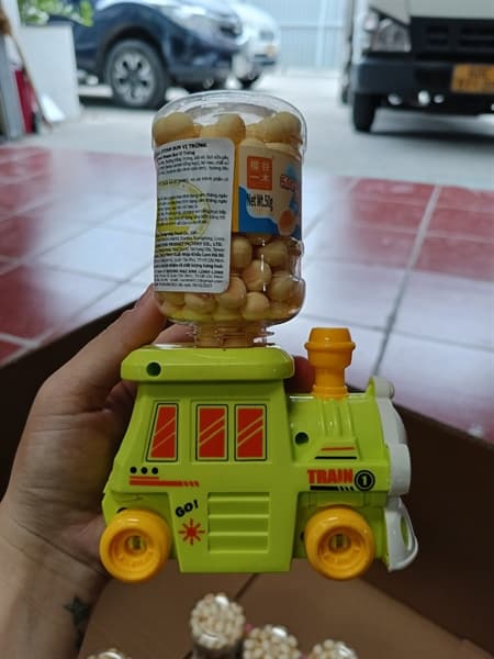Bánh Small Steam Bun vị trứng_(Xe Lửa Xanh) 50g