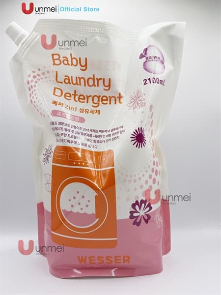 Nước giặt xả Wesser Rose Garden 2100ml