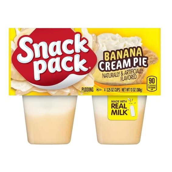 Váng sữa Snack Pack - Real milk chuối