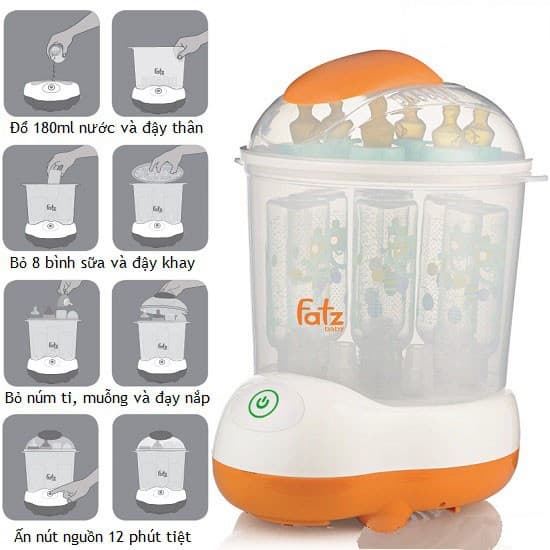 FATZ Máy tiệt trùng hơi nước sấy khô Sumo 1
