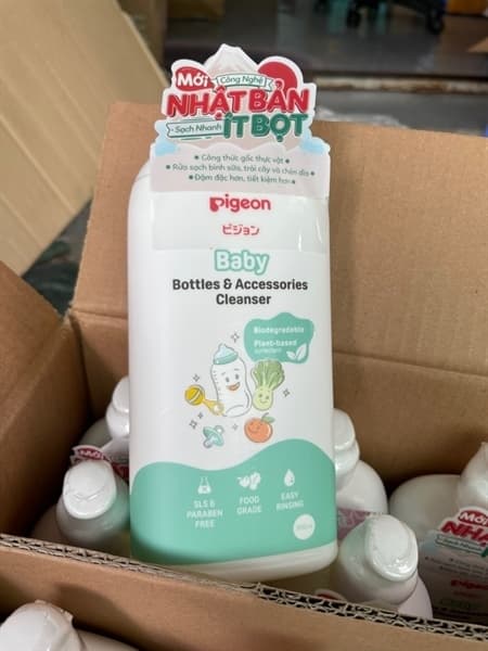 Nước Rửa Bình Sữa Gốc Thực Vật 500ml