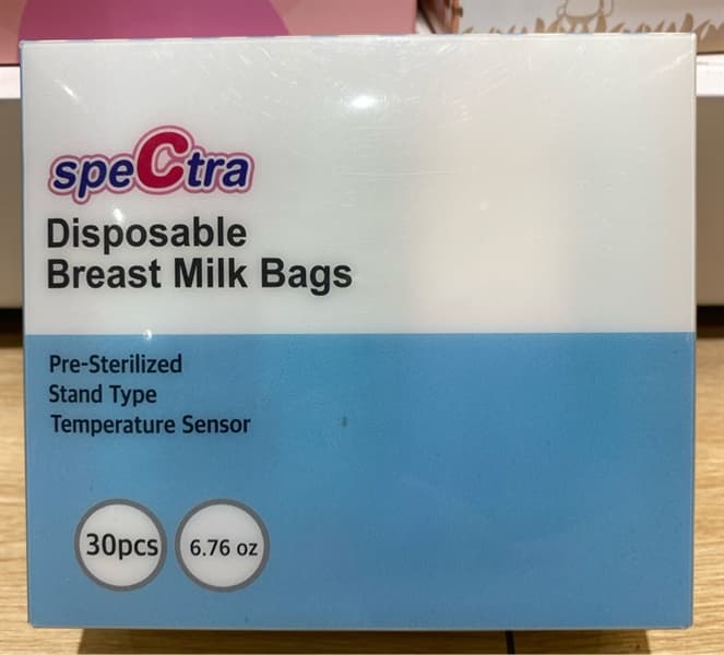 TÚI TRỮ SỮA CẢM BIẾN NHIỆT SPECTRA 200ML