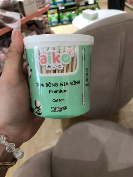 Tăm bông Aiko 200 cây