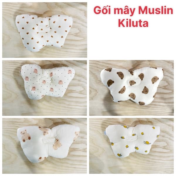 Gối mây muslin Kiluta