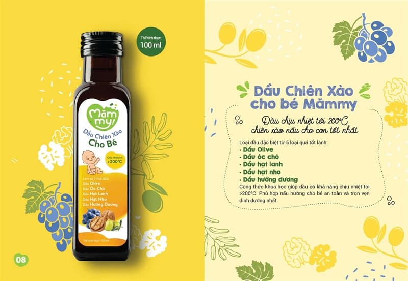 Dầu chiên xào măm my-100ml