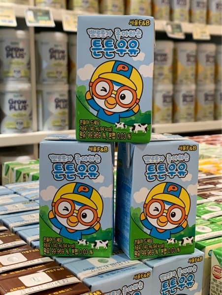 Sữa nước Pororo vị tự nhiên 140ml HQ