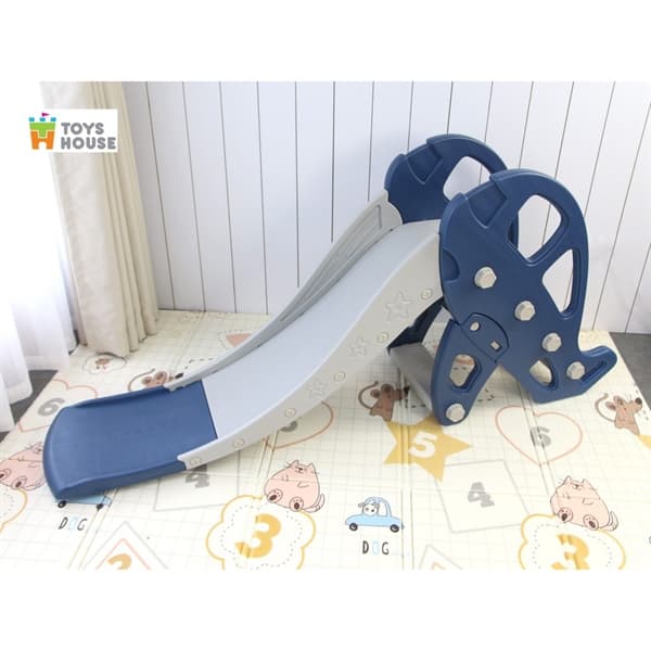 Cầu trượt đơn hình máy bay Toyshouse L-HJ05-8 (Blue)