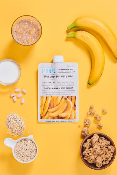 Ngũ cốc lắc lợi khuẩn I SURE 40g - Chuối