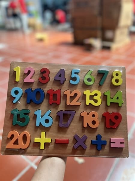Bảng Số Nổi Từ 0-20