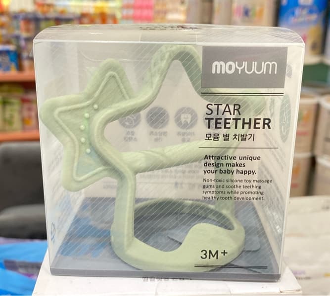 Cắn nướu Moyuum- Sao 3m (Xanh)