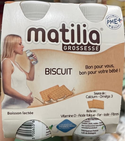 Sữa Bầu Matilia vị bích quy 200ml