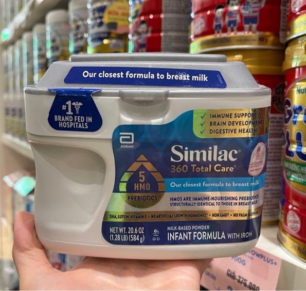 Sữa bột Similac 360 total care 584g
