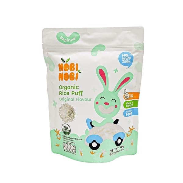 Bánh Gạo cho bé Nobi Nobi (6m+)- Vị Truyền Thống 40g