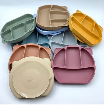 Khay ăn Silicon Naari SaSa nấu đất