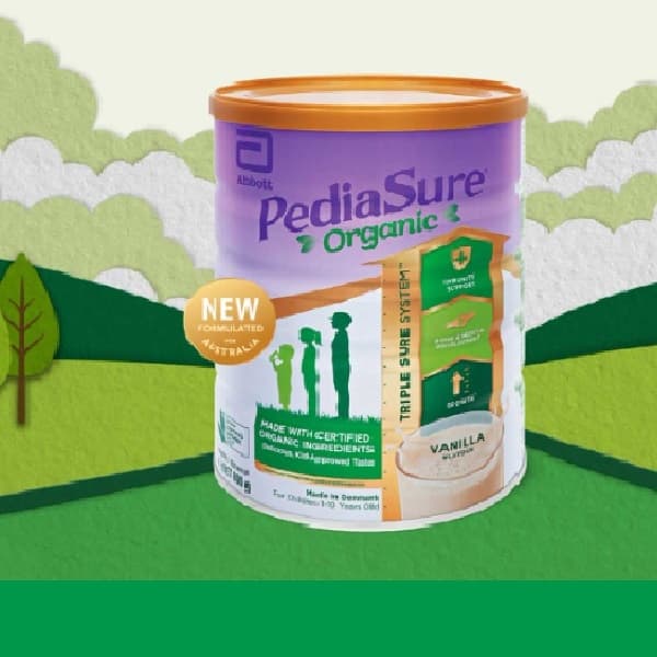 Sữa Bột Pediasure Organic 800g