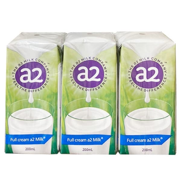 Sữa nước A2 Nguyên Kem 200ml