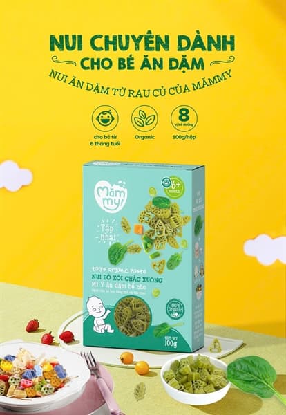 Nui tập nhai bó xôi Măm My -100g