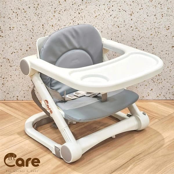 LILCARE - Ghế ăn gấp gọn đa năng màu Ghi