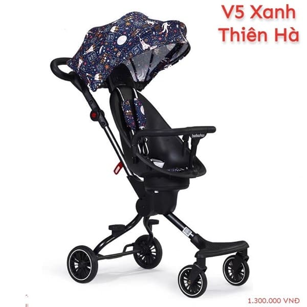 Xe đẩy V5-B216 mui che chụp