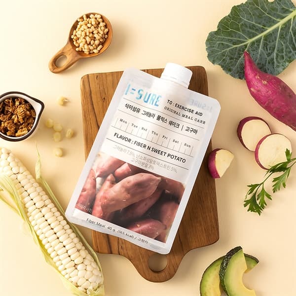 Ngũ cốc lắc lợi khuẩn I SURE 40g - khoai lang