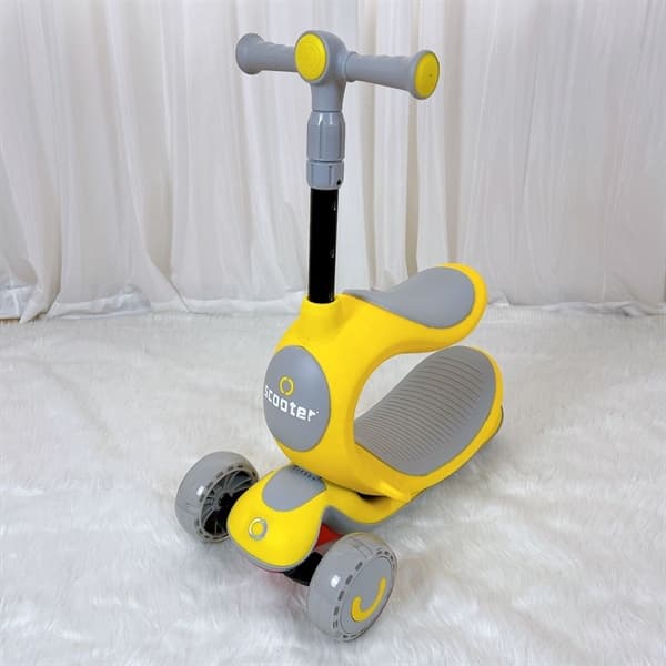 Xe trượt Scooter 3 bánh 808 màu vàng