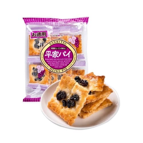 Bánh Nướng Nho Khô Sanritu 180g (10c/bịch)-