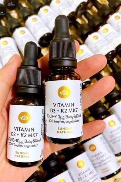 Vitamin D3+K2 Sunday Natural