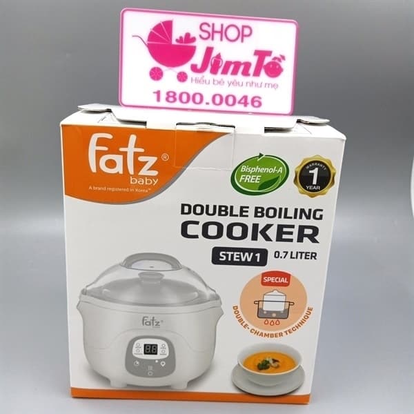 NỒI HẦM CÁCH THỦY THÔNG MINH FATZ FB9107ZT 0.7L-STEW 1