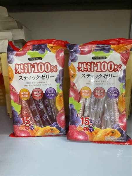Thạch que Ribon vị trái cây 245g
