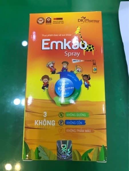 EMKAO SPRAY 250 LIỀU XỊT DK