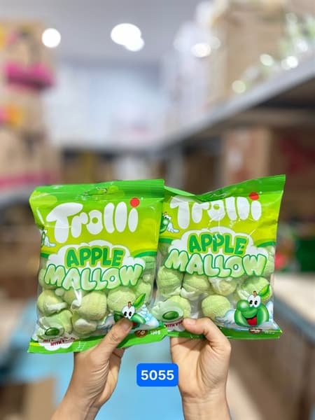 Kẹo dẻo Trolli Apple Mallow 150g
