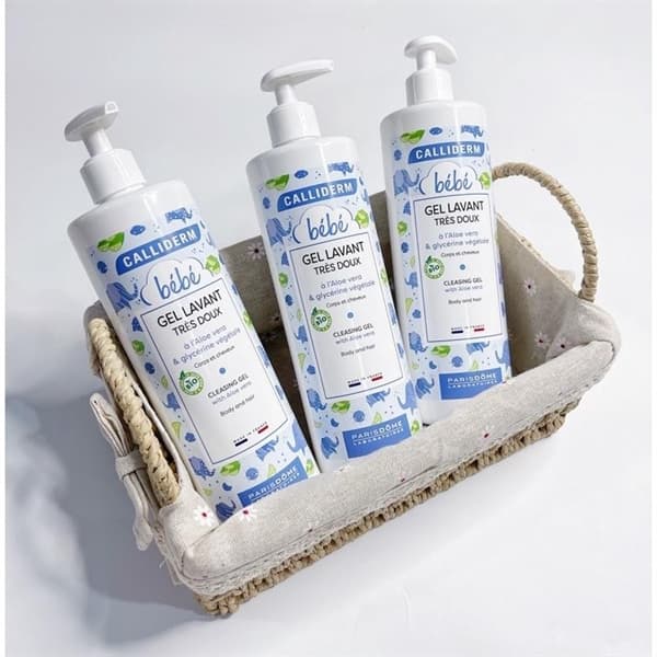 Sữa tắm gội Calliderm Bébé Pháp 500ml