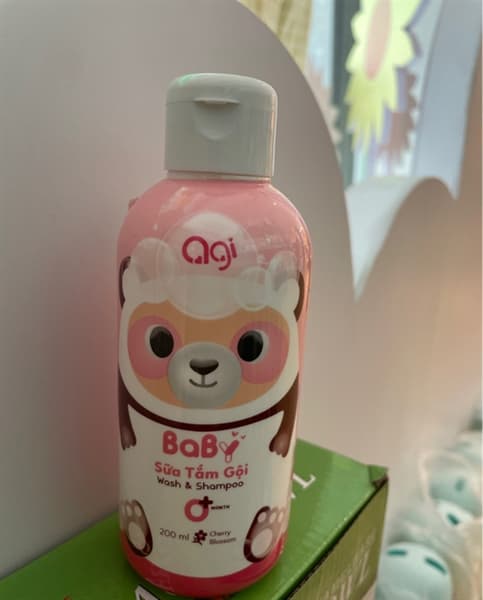 Tắm Gội AGI 200ml Màu Đỏ
