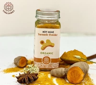 Bột nghệ hữu cơ Vinasamex 40g