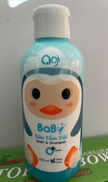 Tắm Gội AGI 200ml Màu Xanh