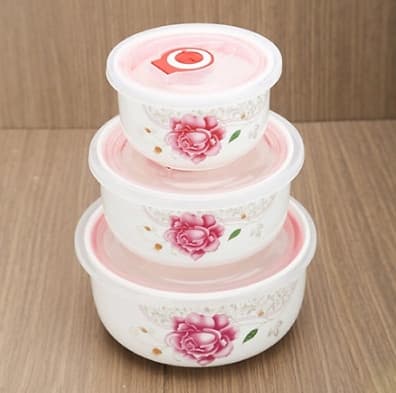 KM - Bộ thố sứ 3 cái sứ Fresh Sealbowl