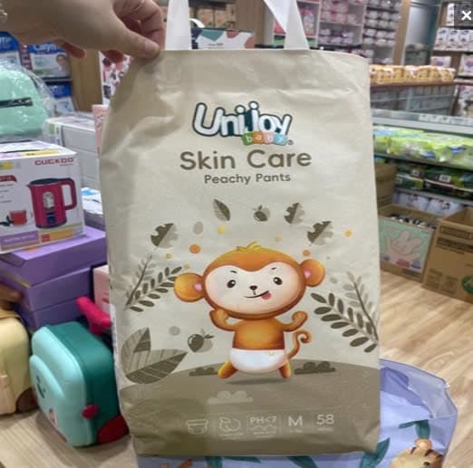Tã Quần Unijoy SKIN size M58 (NGÀY)