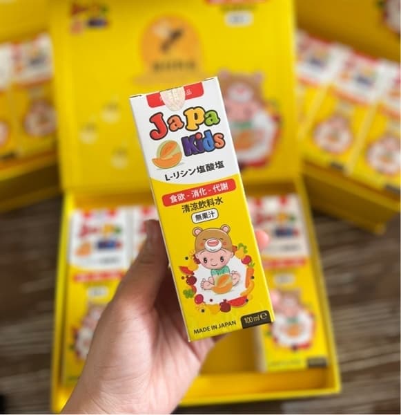 Siro ăn ngon Japa Kids 100ml