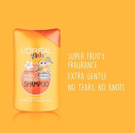 Dầu gội L'OREAL KID 2 IN1 - Xoài (vàng)