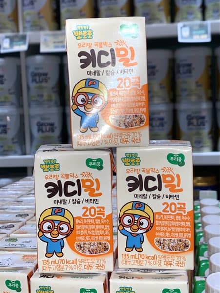 Sữa hạt dinh dưỡng Pororo 135ml (24H/T)