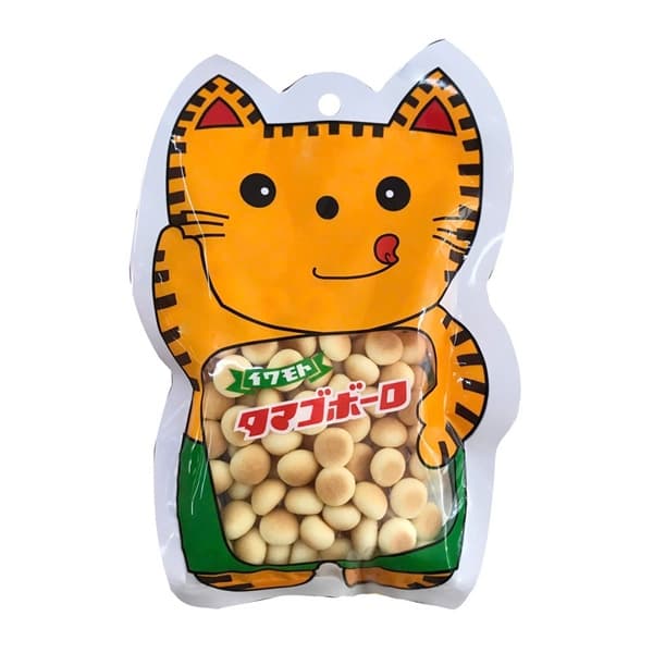 Bánh Men bi Hình Mèo Vàng Baby Ball (50g)
