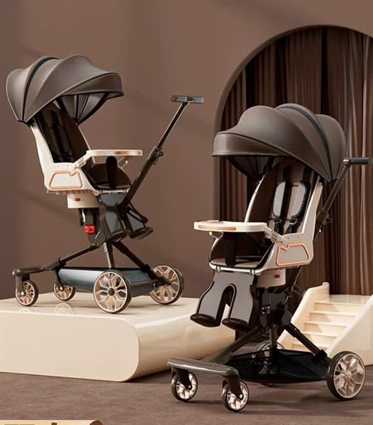 Xe đẩy 2 chiều V9 có bàn ăn Oem 666-3