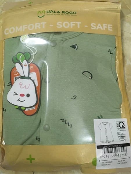 BODY CỘC HOẠ TIẾT UALAROGO 3-6M